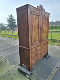 Mahonie kabinet messing beslag hollands omstreeks 1850  nr K202540
