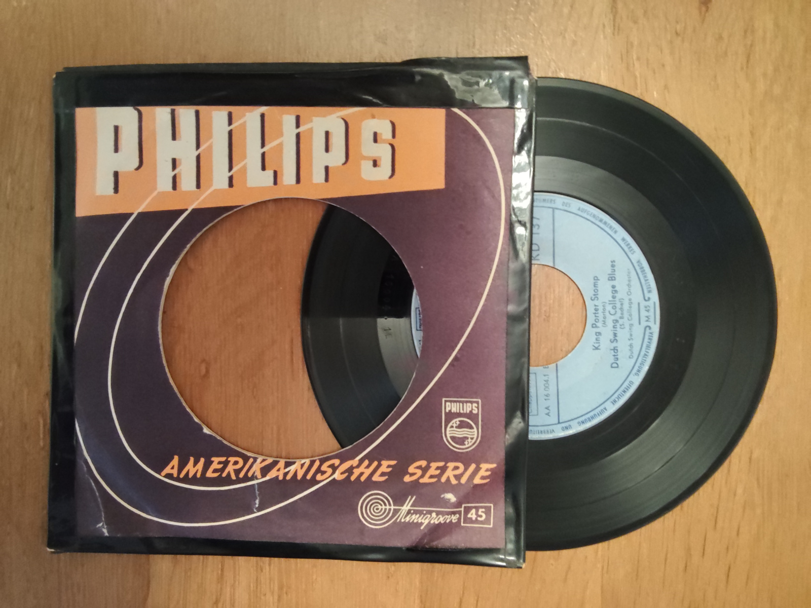 Dutch Swing College Blues met King porter stomp 1954 Single nr S20256347