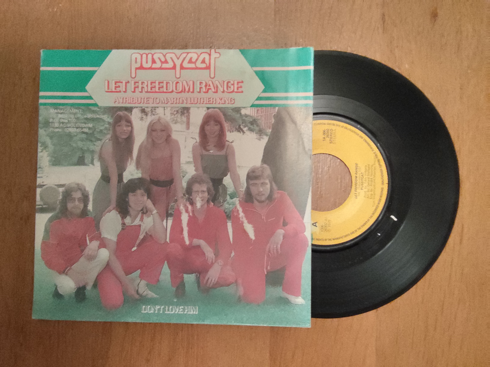 Pussycat met Let Freedom Range 1979 Singles nr S20256383