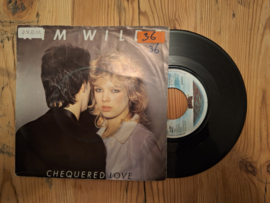 Kim Wilde met Chequered love 1981 Single nr S20233107