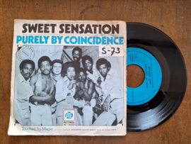 Sweet Sensation met Purely by coincidence 1974 Single nr S20233411