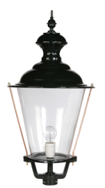 Buitenlamp lichtkop h-110 antiek groen koper serie Nuova nr 1610