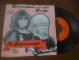 De Alpenzusjes met Sneeuwwals uit m'n dorpje 1981 Single nr S20222046