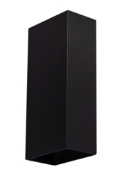 Wandlamp serie David zwart zwart met 2x GU10 fitting h24,3cm nr 05-WL1330-30