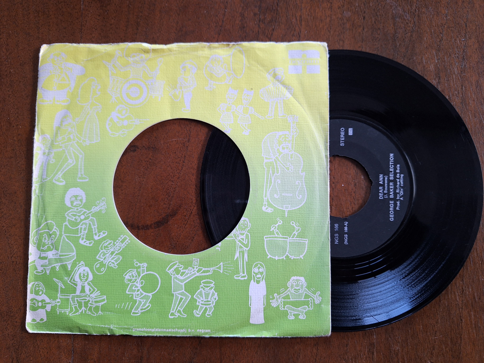 George Baker Selection met Dear Ann 1970 Single nr S20234202