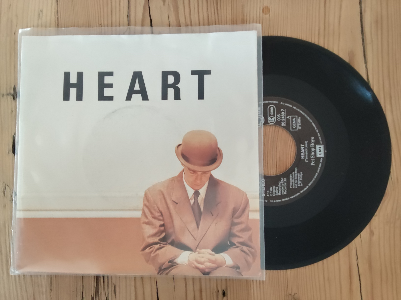 Pet Shop Boys met Heart 1988 Single nr S20256668
