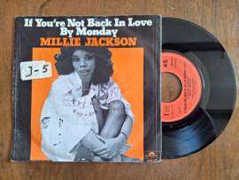 Millie Jackson met If you're not back in love by monday 1977 Single nr S20233399