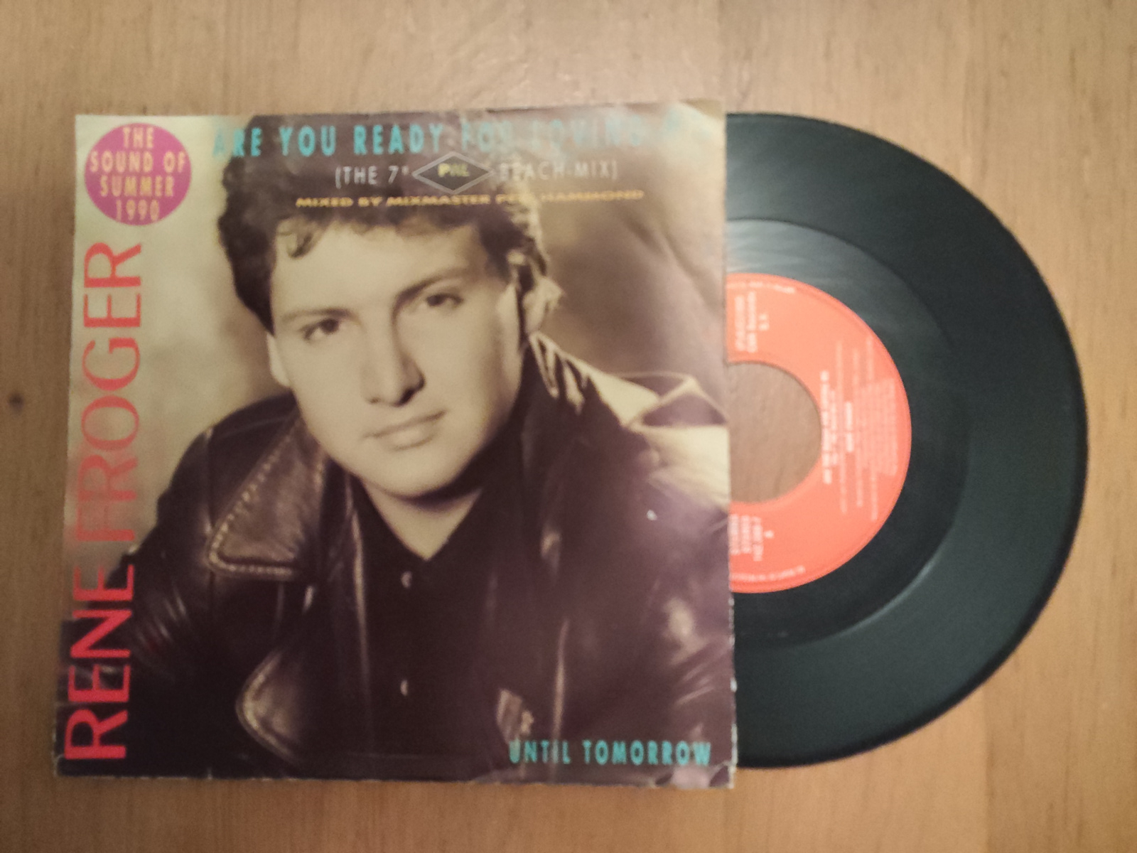 Rene Froger met Are you ready for loving me 1990 Single nr S20256333