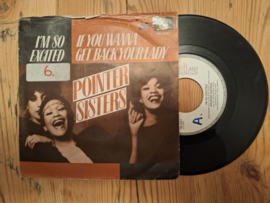 Pointer Sisters met I'm so exited 1982 Single nr S2020325