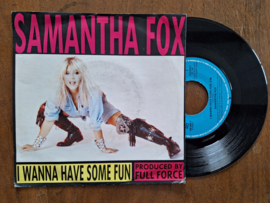 Samatha Fox met I wanna have some fun 1988 Single nr S20232589