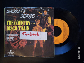 Saskia & Serge met The country disco train 1983 Single nr S20233278