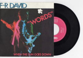 F-R David met Words 1982 Single nr S2021773