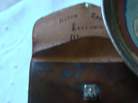 Leren damestasje uit 1928
