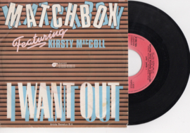 Matchbox ft Kirsty Mac Coll met I want out 1983 Single nr S2020282
