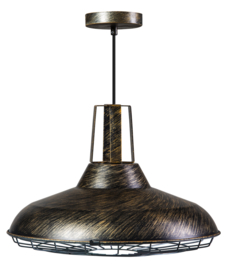 Op=op Hanglamp black Gold serie Cage d46,5cm h139cm nr 05-HL4374-02