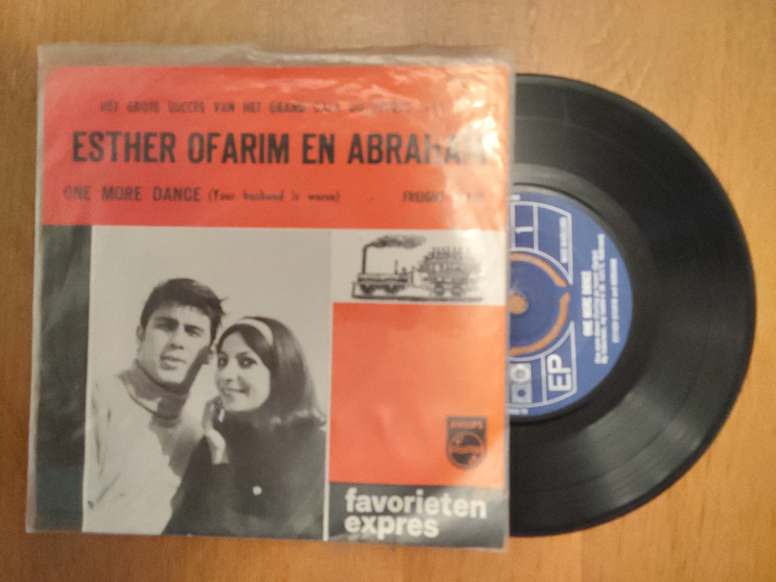 Esther Ofarim en Abraham met One more dance 1963 Single nr S20256349