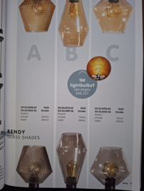 Hanglamp balk zwart Origin 8-lichts 2xrij van vier L-160cm snoer 2mtr glas keuze nr 05-HL4299-30