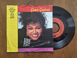 Gwen Guthrie met Ain't nothin' goin' on but the rent 1986 Single nr S20233045