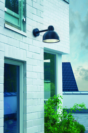 Wandlamp voor buiten serie Sink Alu antraciet h-24cm nr 3044