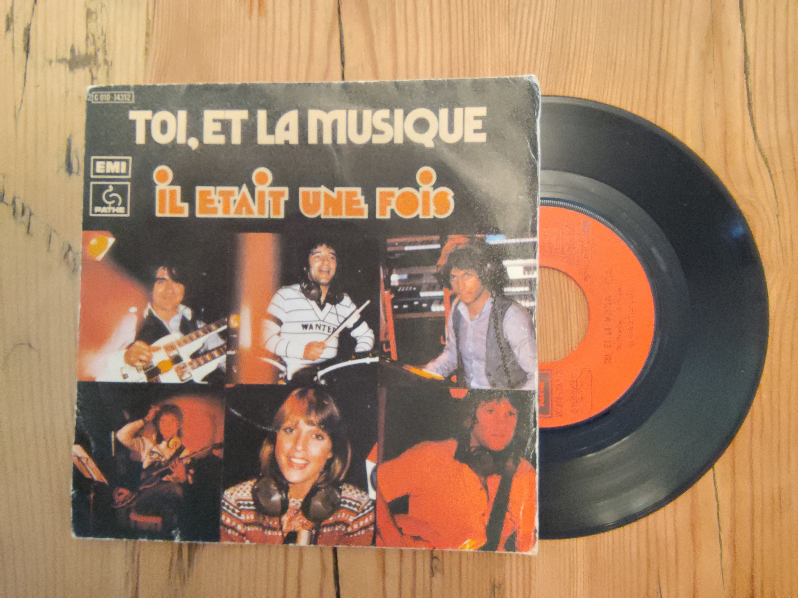 Il etait une fois met Toi, et la musique 1976 Single nr S20256464