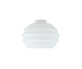 Glazen kap honing L d19cm h12cm gr5,5cm E27 opaal nr 454.00