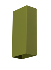 Wandlamp serie David groen met 2x GU10 fitting h24,3cm nr 05-WL1330-01