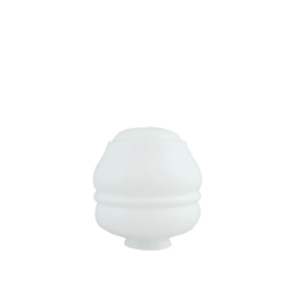 glazen bol model Torso 19cm opaal wit d-19cm gr-85mm nr 457.00