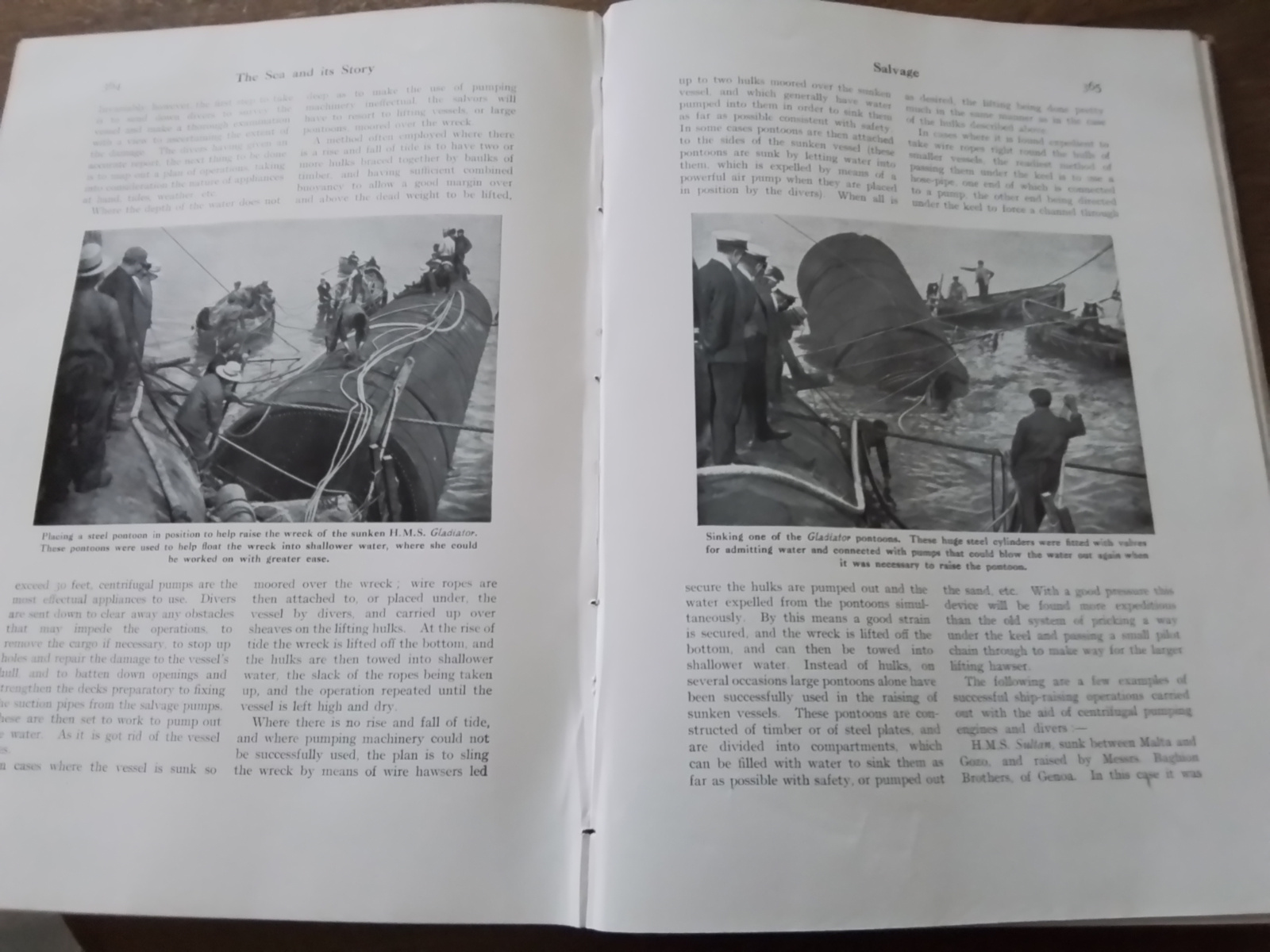 The sea and it's story. From viking ship to submarine.Cassell & Company 1910