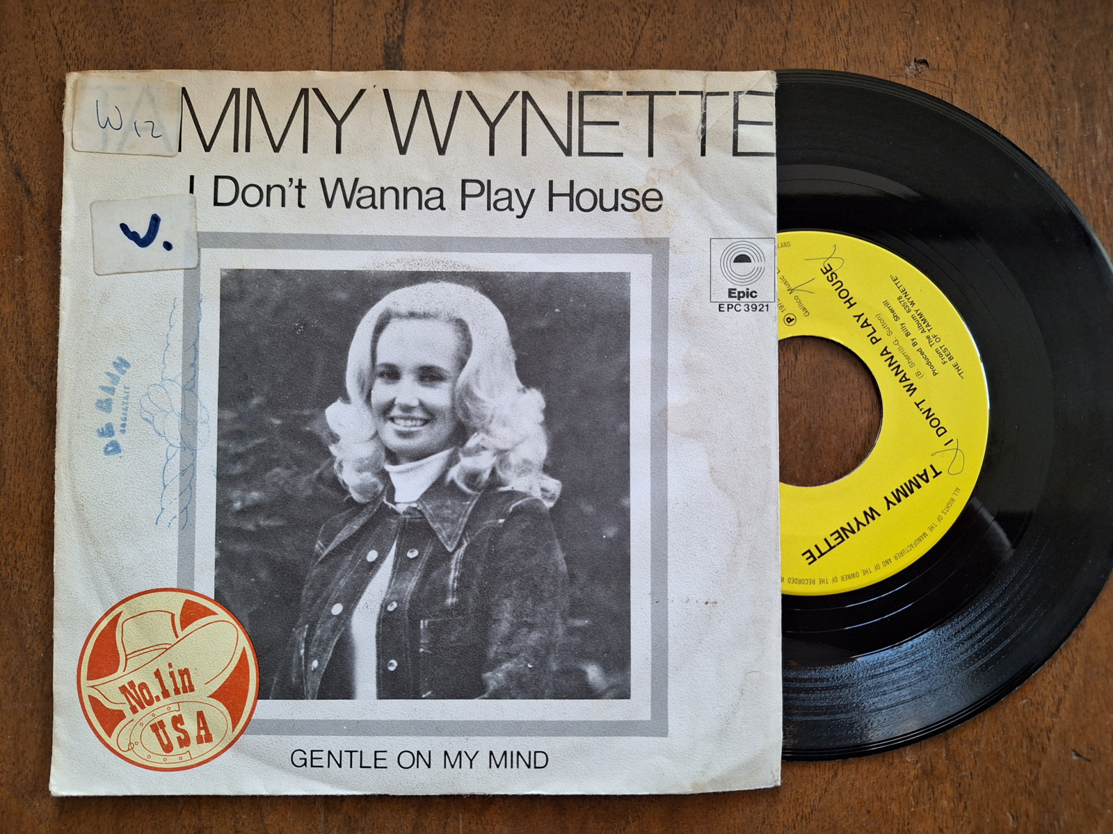 Tammy Wynette met I don't wanna play house 1975 Single nr S20233307