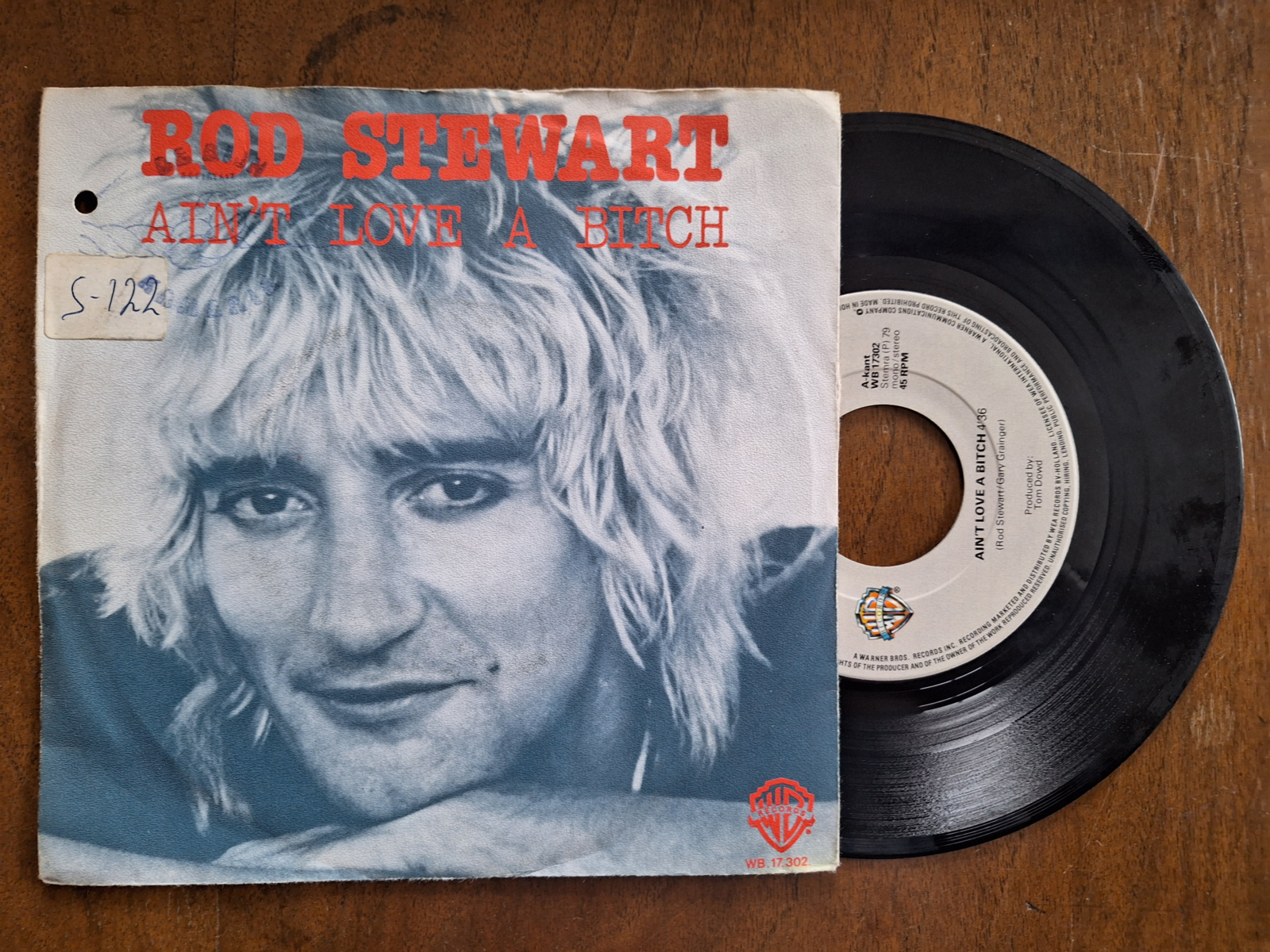 Rod Stewart met Ain't love a bitch 1979 Single nr S20233167