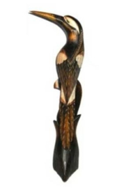 Vogel op stok 80cm