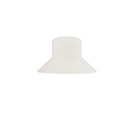 Mondgeblazen halogeen glas gat 11 klemveer opaal mat nr: 9059.39
