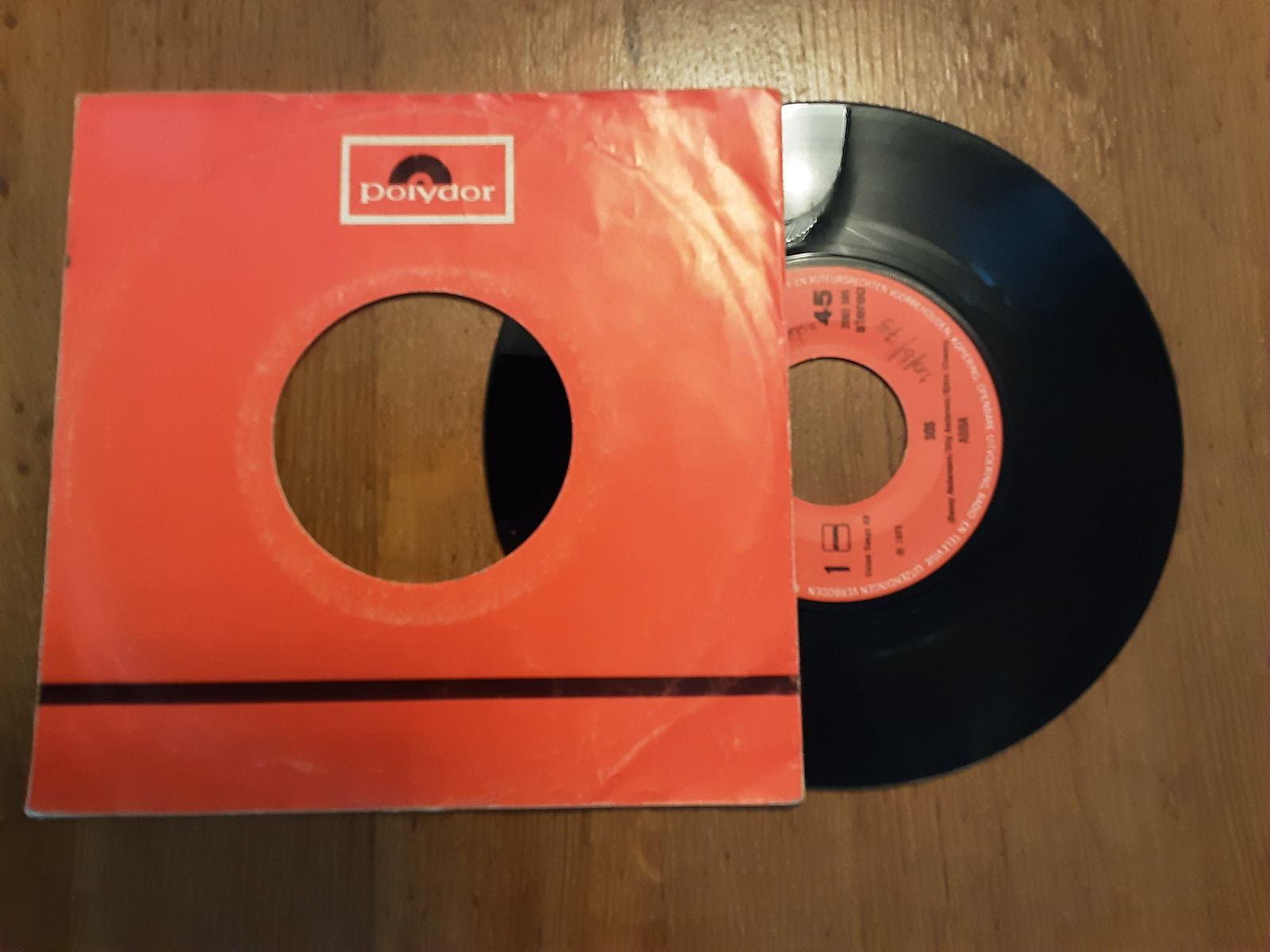 ABBA met SOS 1975 Single nr S20234337