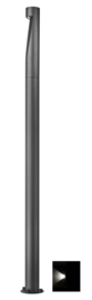 Buitenlamp staand antraciet Ian/Taw LED 16W 1-zijde licht  h-240cm 5jr garantie nr 327083