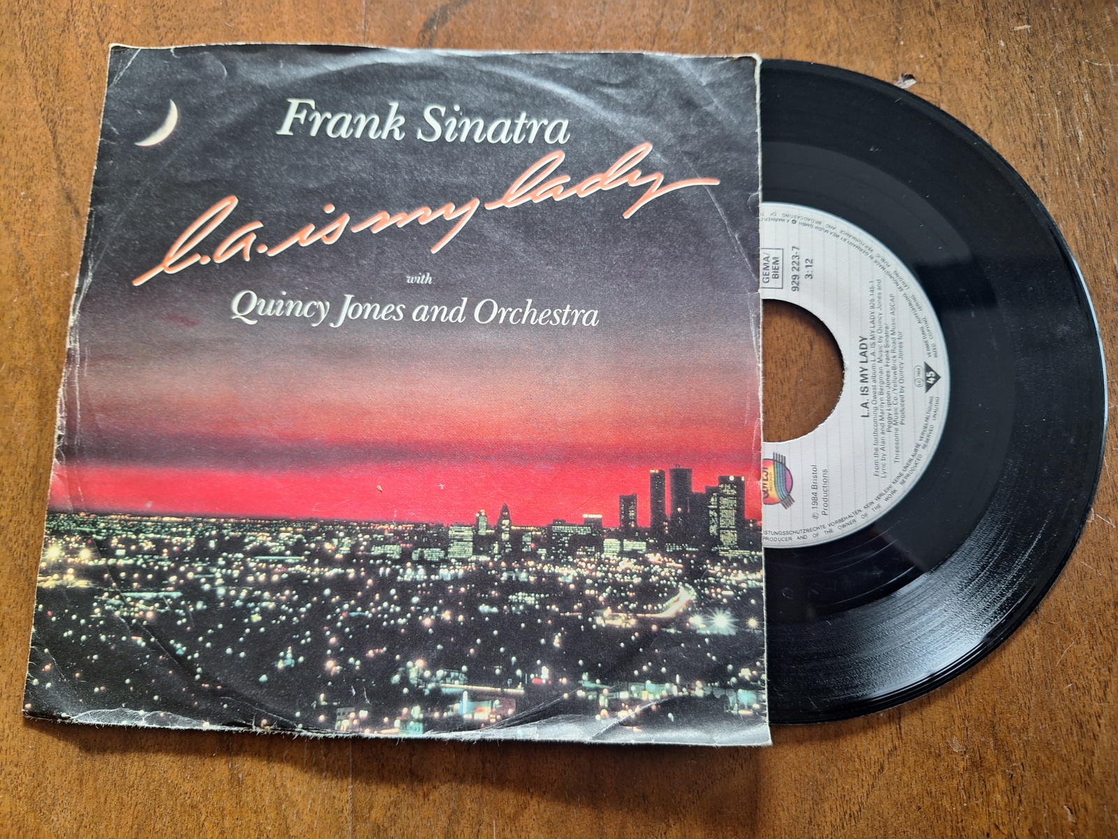 Frank Sinatra met L.A. is my lady 1984 Single nr S20233897