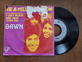 Dawn met Tie a yellow ribbon 1973 Single nr S20233354