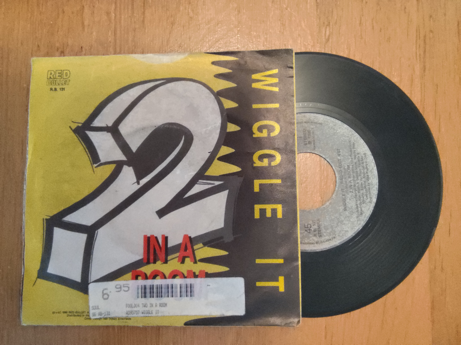 2 in a Room met Wiggle it 1990 Single nr S20256367