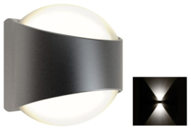 Buitenlamp wandspot antraciet LED 11W 3jr garantie nr 401271