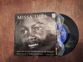 Joachim Ngoi and Les Troubadours du roi Baudouin met Missa Luba 1958 Single nr S20234234