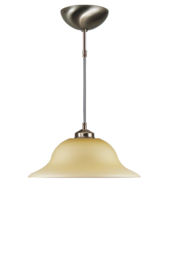 Katoensnoer pendel 150cm met hoedkap mat champagne 35cm nr 7Kr1-535.59