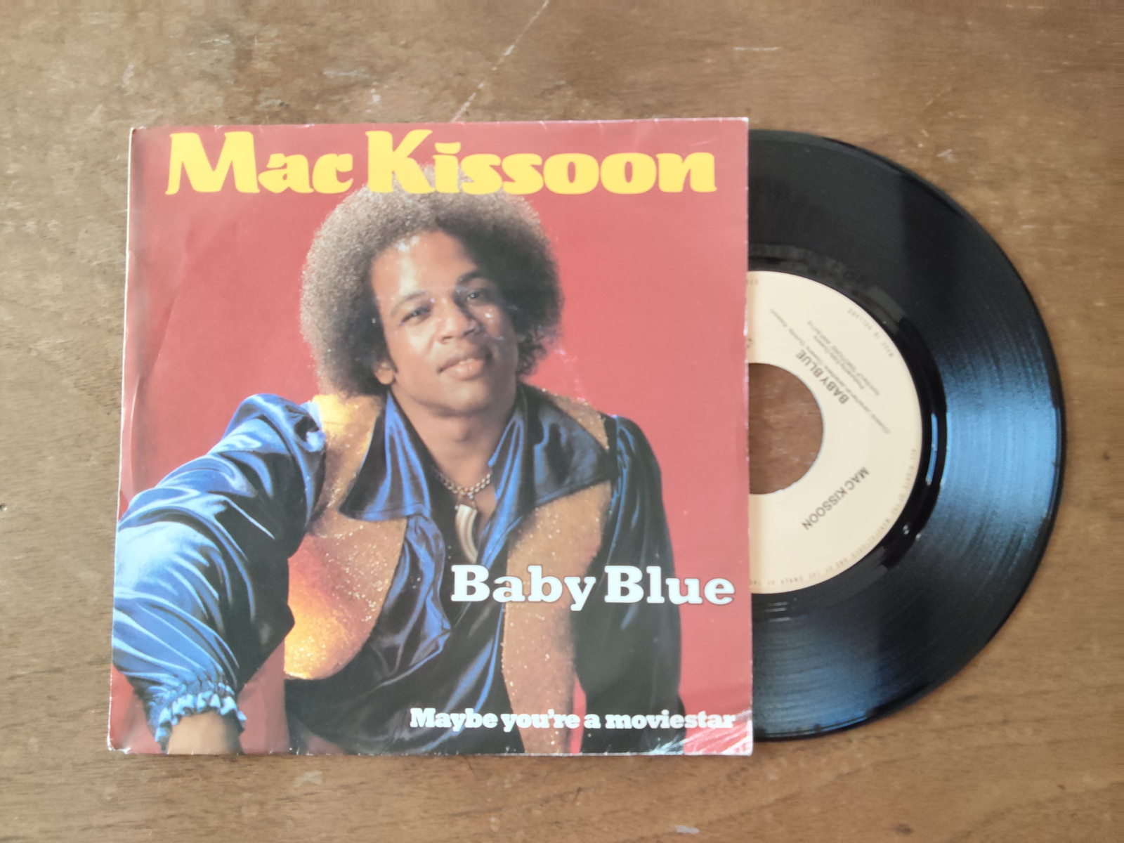 Mac Kissoon met Baby Blue 1980 Single nr S20256746