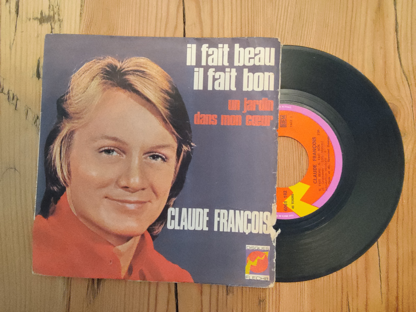 Claude François met Il fait beau Il fait bon 1971 Single nr S20256465