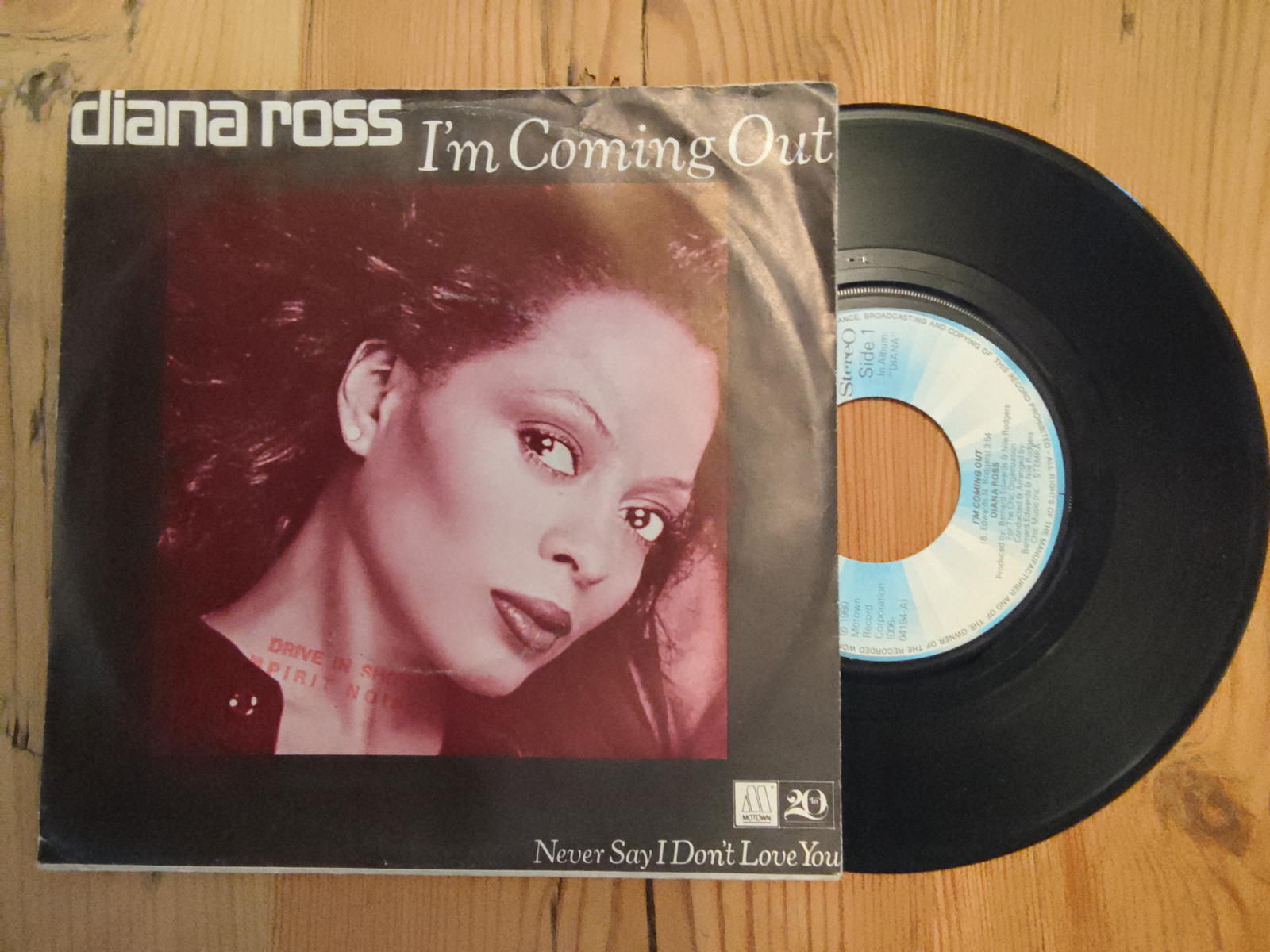 Diana Ross met I'm coming out 1978 Singles nr S20256458