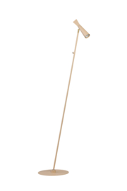 Vloerlamp Pisa zand kleur GU10 h170cm 2x knikbaar aan/uit schakelaar nr 05-VL8202-59
