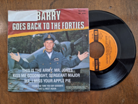 Barry Hughes met Barry goes back to the forties 1989 Single nr S20233057