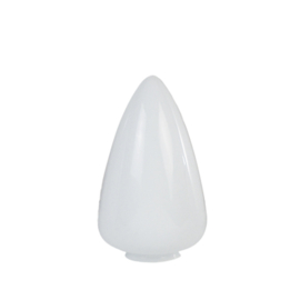 Glazen kap bolvormig model Traan/Druppel medium (2) nr: 293.00 opaal