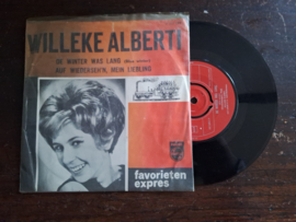 Willeke Alberti met De winter was lang 1964 Single nr S20211066
