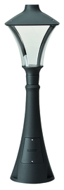 Buitenlamp staand serie City h-93cm LED 29W IP65 ALU grafiet nr 10-20284