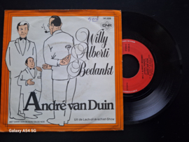 Andre van Duin met Willy Alberti bedankt 1980 Single nr S2021533