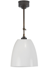 Schuifstang 2x50cm midden bruin opaal emmerkap d30cm nr 2Sb-2970.00